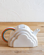 1978 Vandor San Francisco Porcelain Clouds & Rainbow Teapot