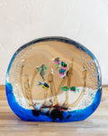 Monumental Murano Aquarium Glass- Artist Signed