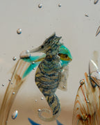 Monumental Murano Aquarium Glass- Artist Signed