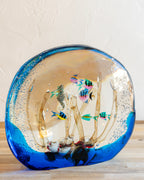 Monumental Murano Aquarium Glass- Artist Signed