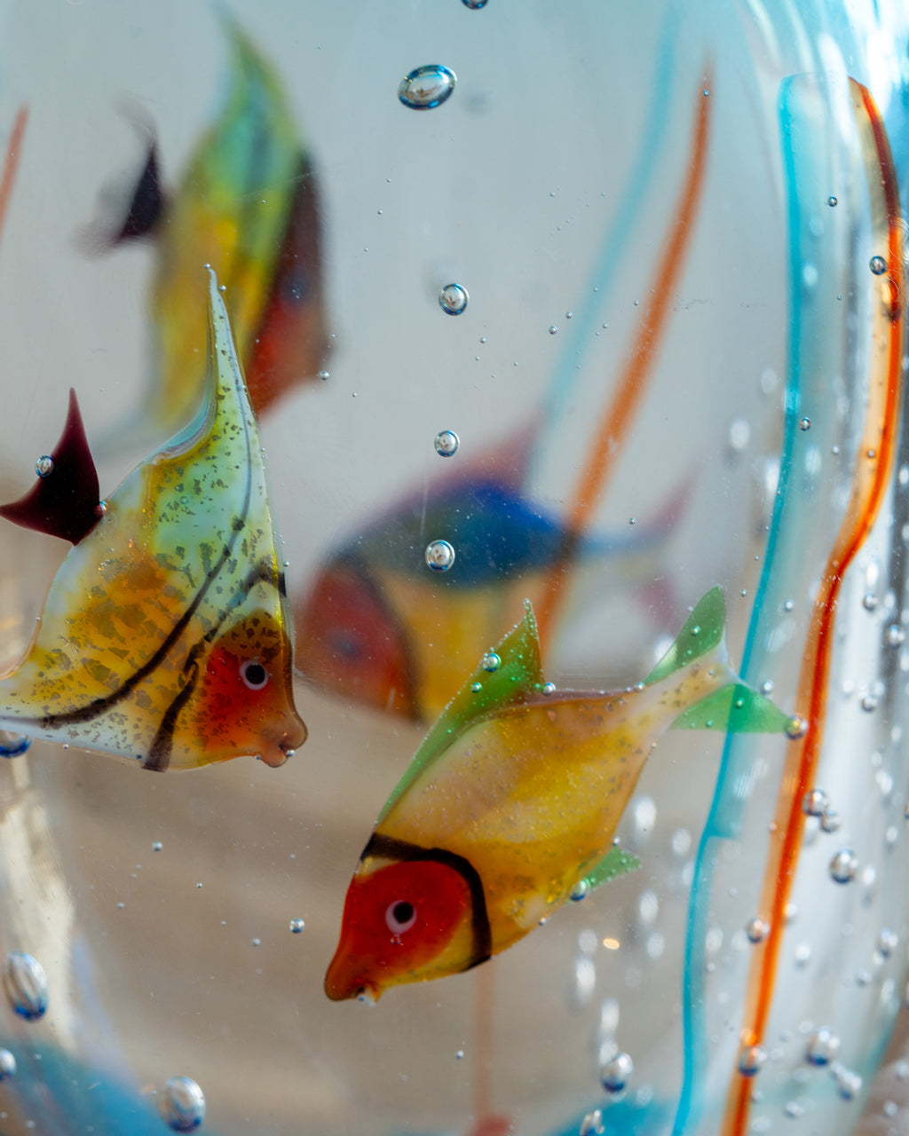 Murano Glass Aquarium Vase