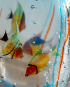 Murano Glass Aquarium Vase