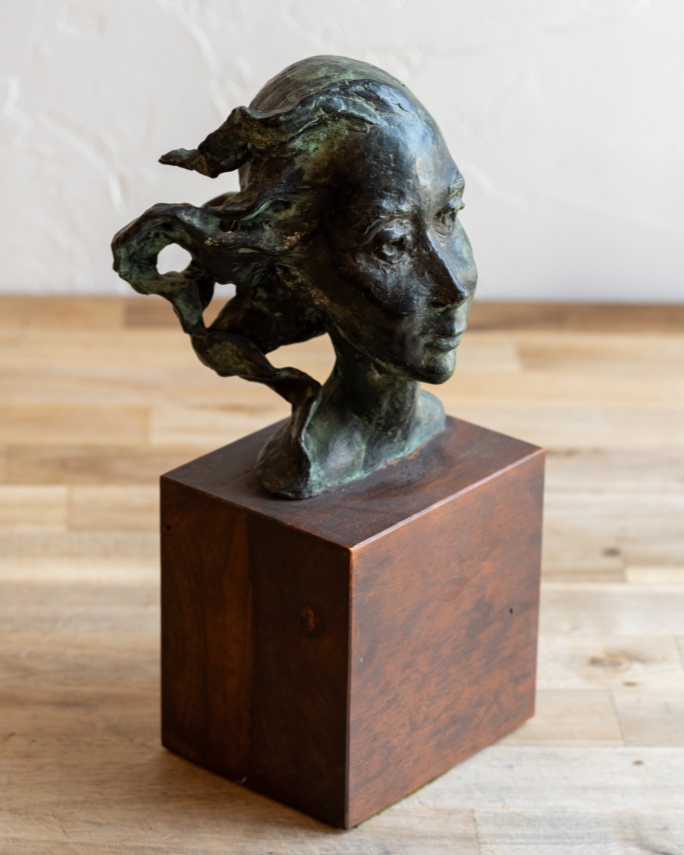 Bronze Bust of a Woman