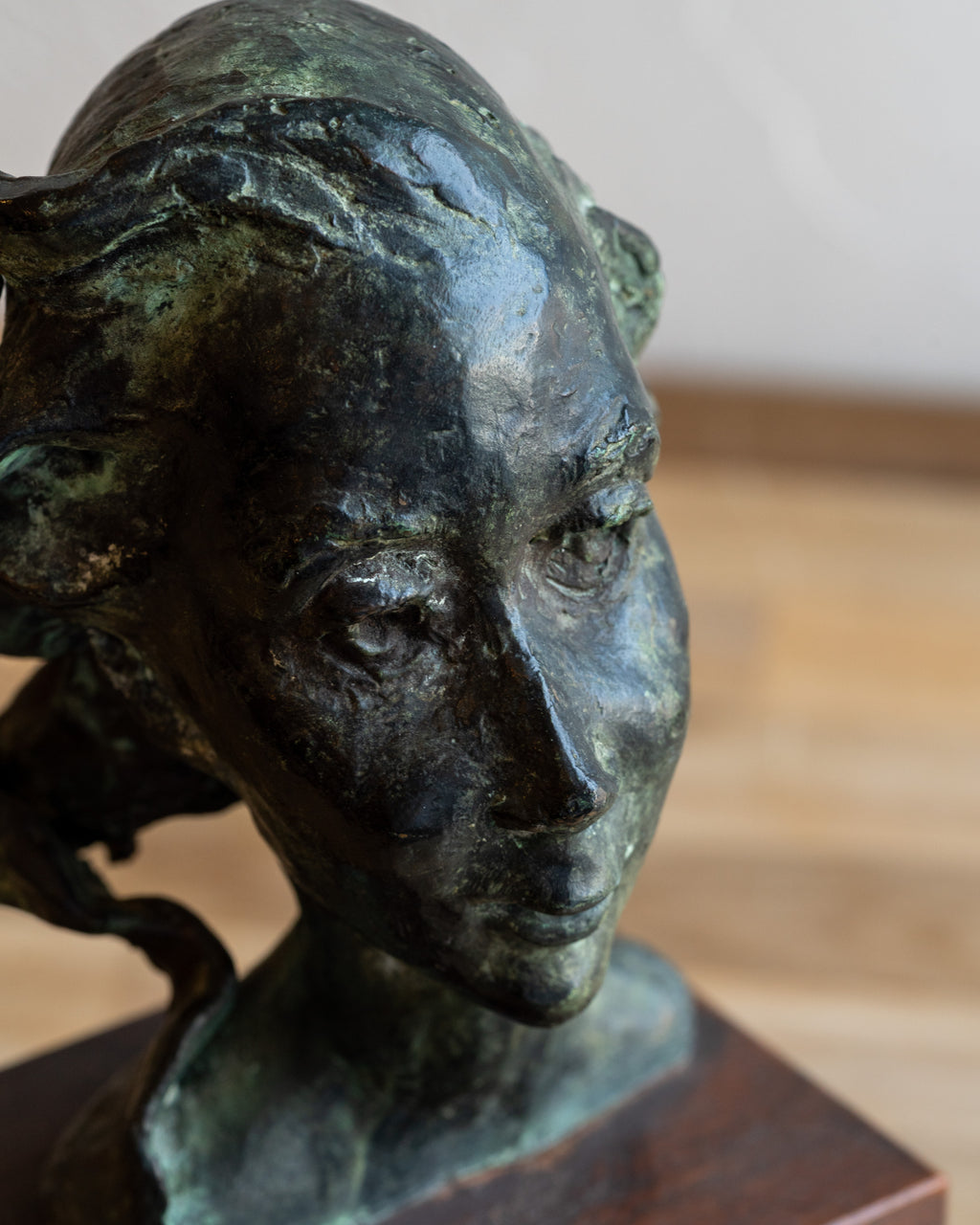 Bronze Bust of a Woman