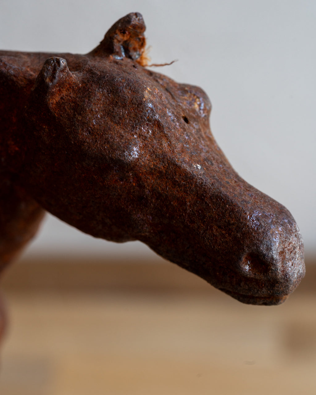 Rustic Cast Iron Horse