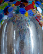 Vintage Hand Blown Glass Perfume Bottle- Signed