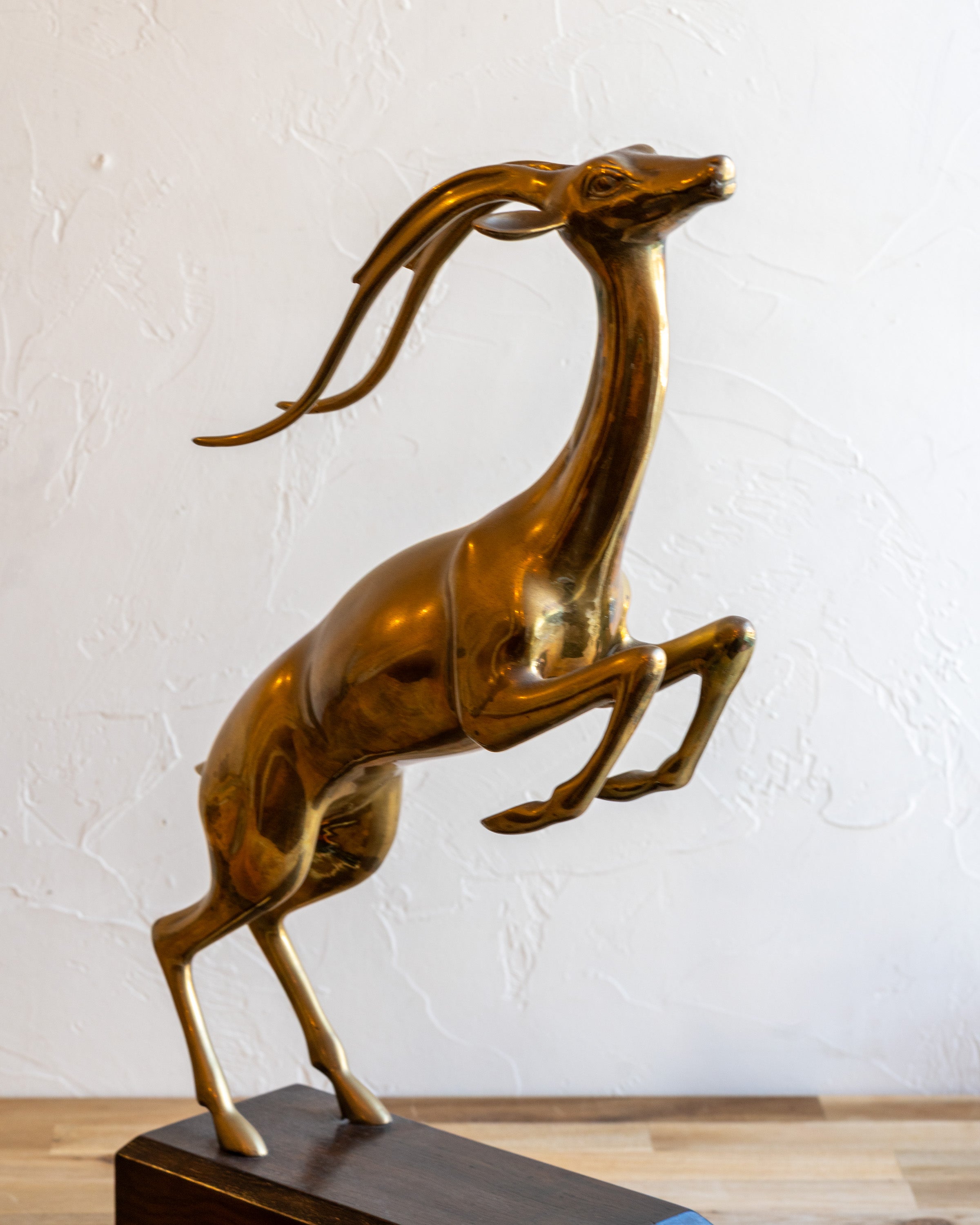 Vintage Brass Antelope by Fredrick Cooper