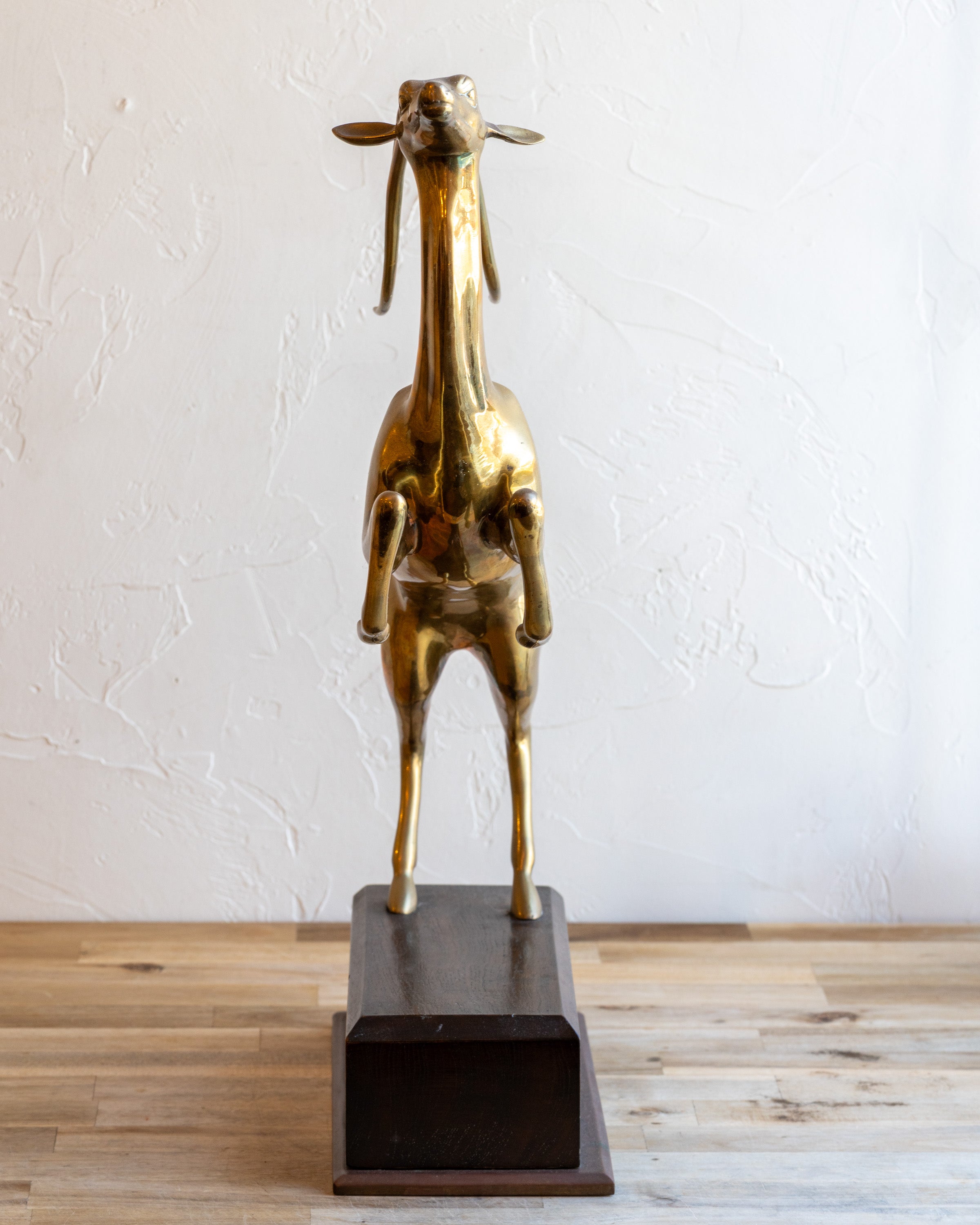 Vintage Brass Antelope by Fredrick Cooper