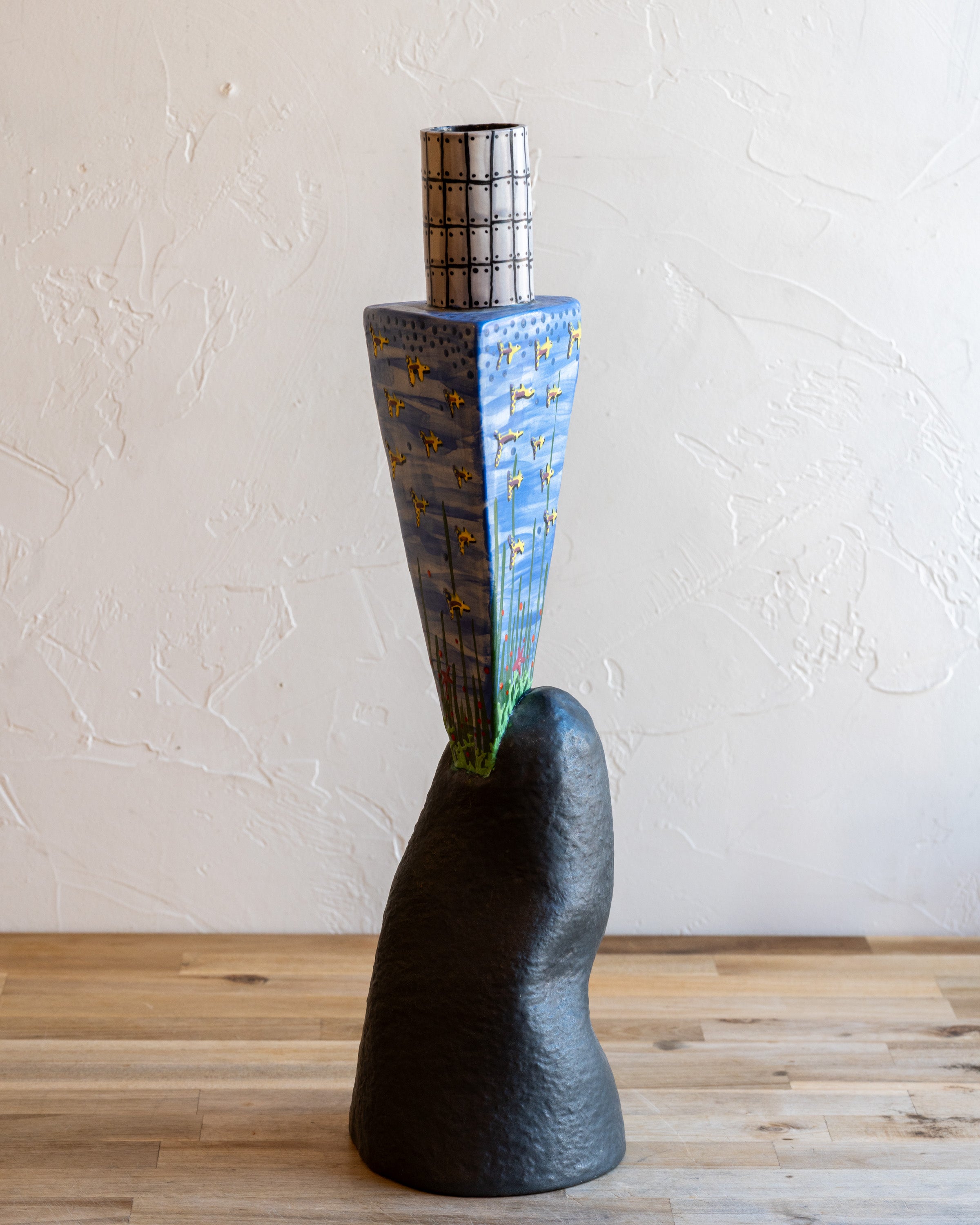 Ceramic Decorative Art Piece of Underwater Scene