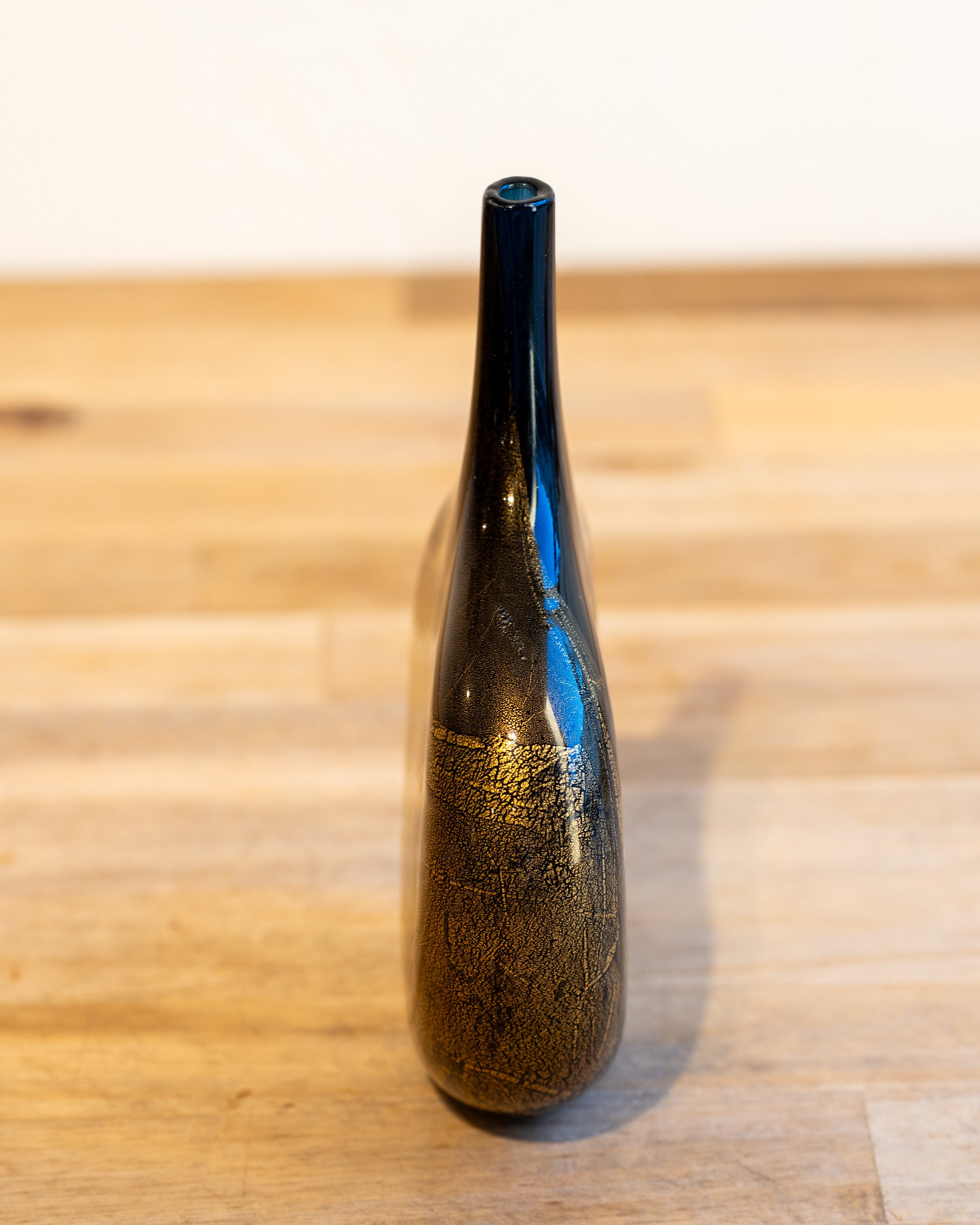 1980s "Azurine" Isle of Wight Lollipop Vase by Michael Harris