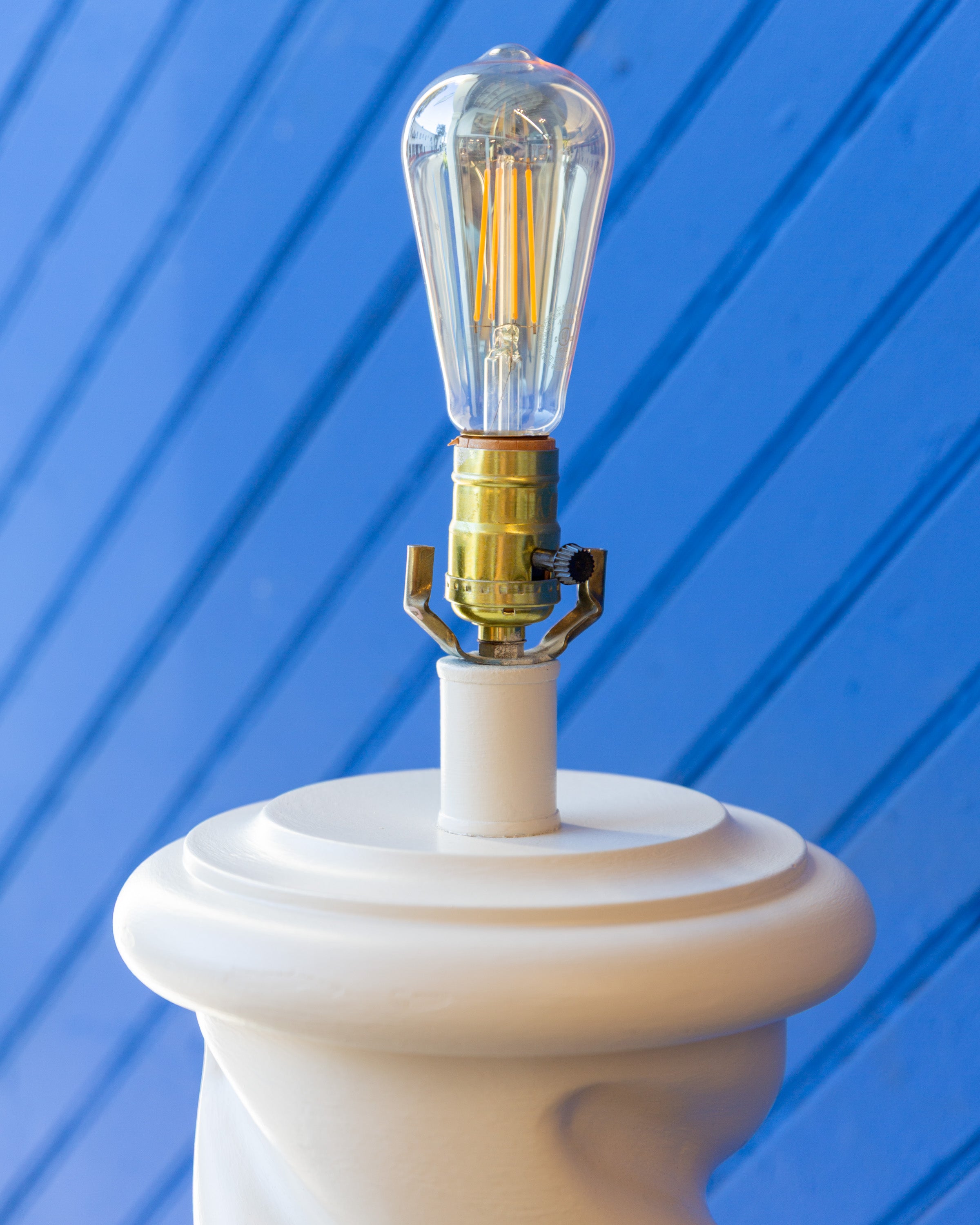 Postmodern Spiral Floor Lamp in the Style of Michael Taylor