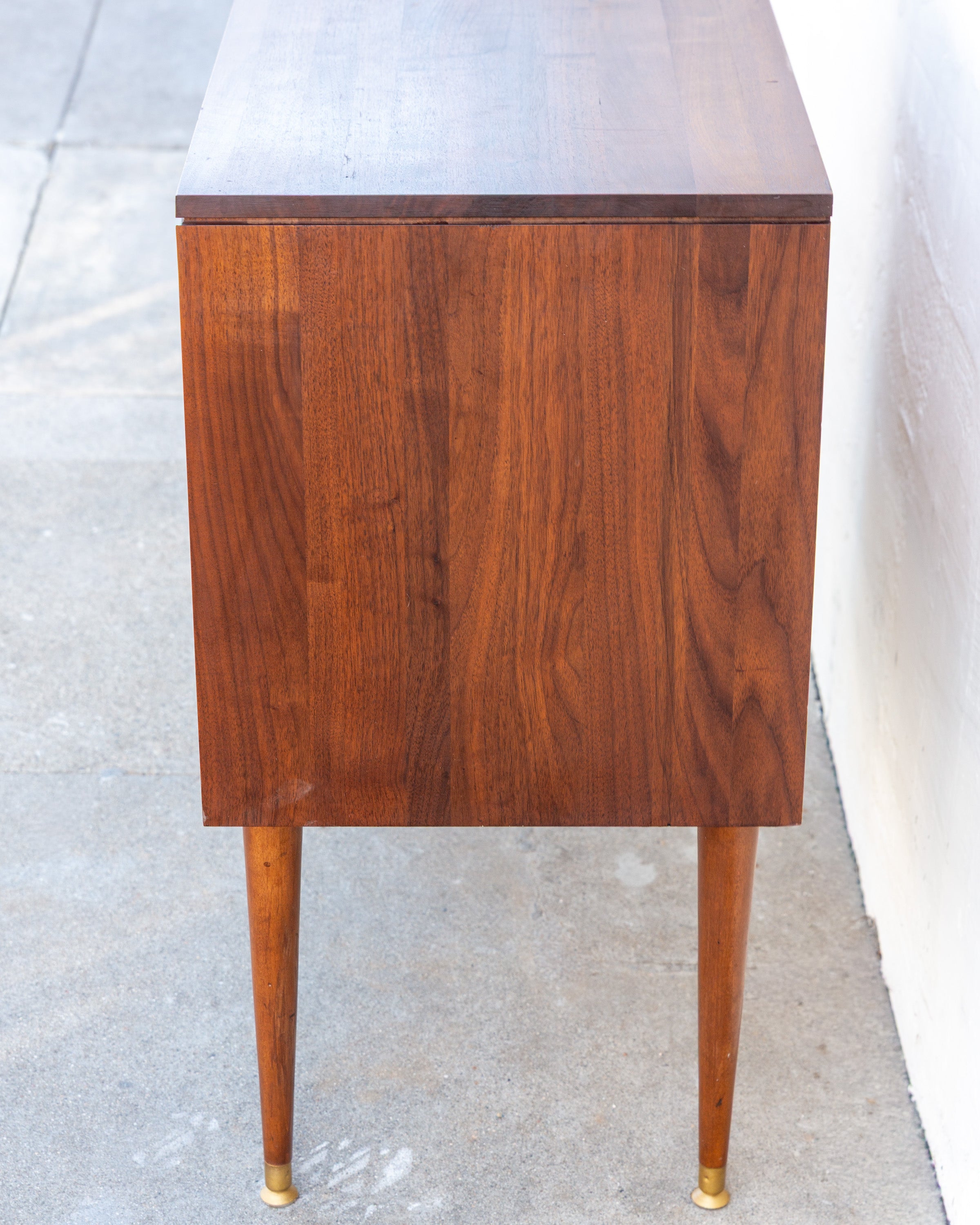 Mid-Century Walnut 3 Drawer Dresser