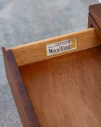 Mid-Century Walnut 3 Drawer Dresser