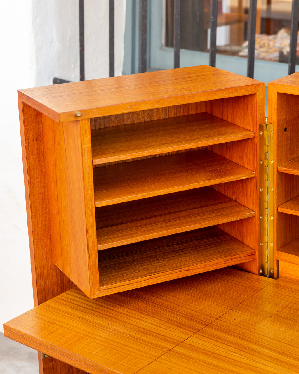 Danish Teak Magic Box Desk