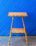 Vintage Bamboo and Oak Table