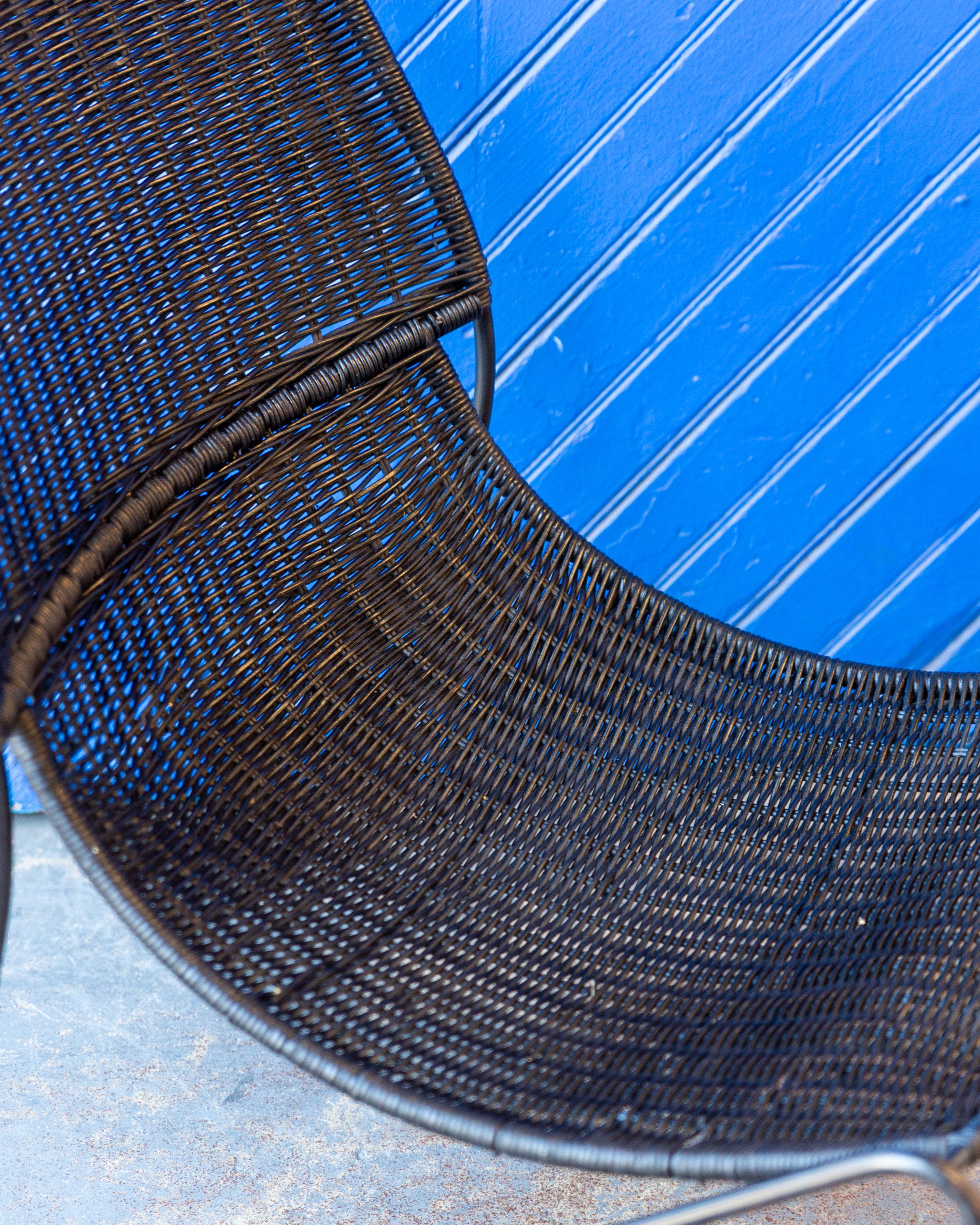 Mid-Century Frederic Weinberg Rattan Lounge Chair
