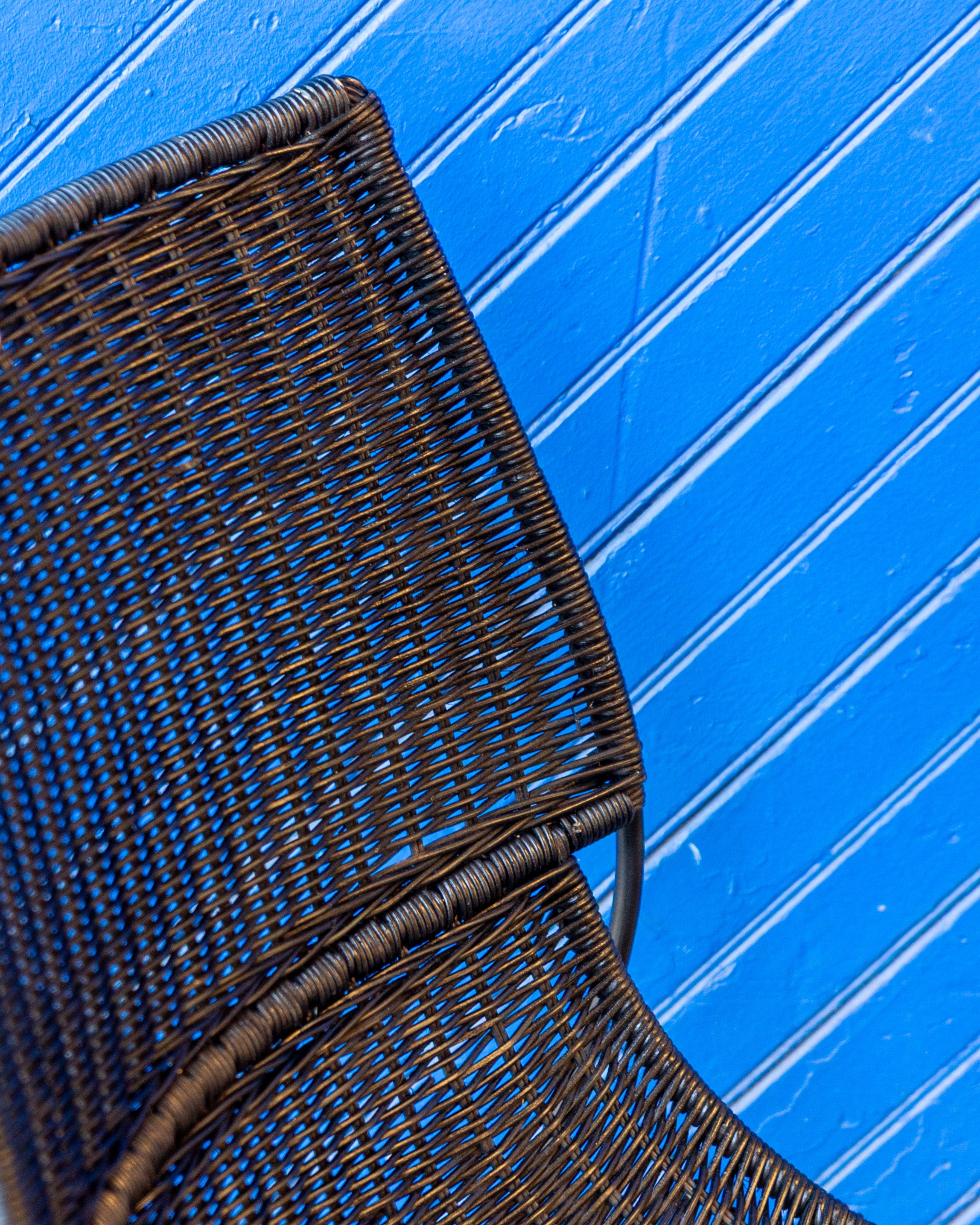 Mid-Century Frederic Weinberg Rattan Lounge Chair