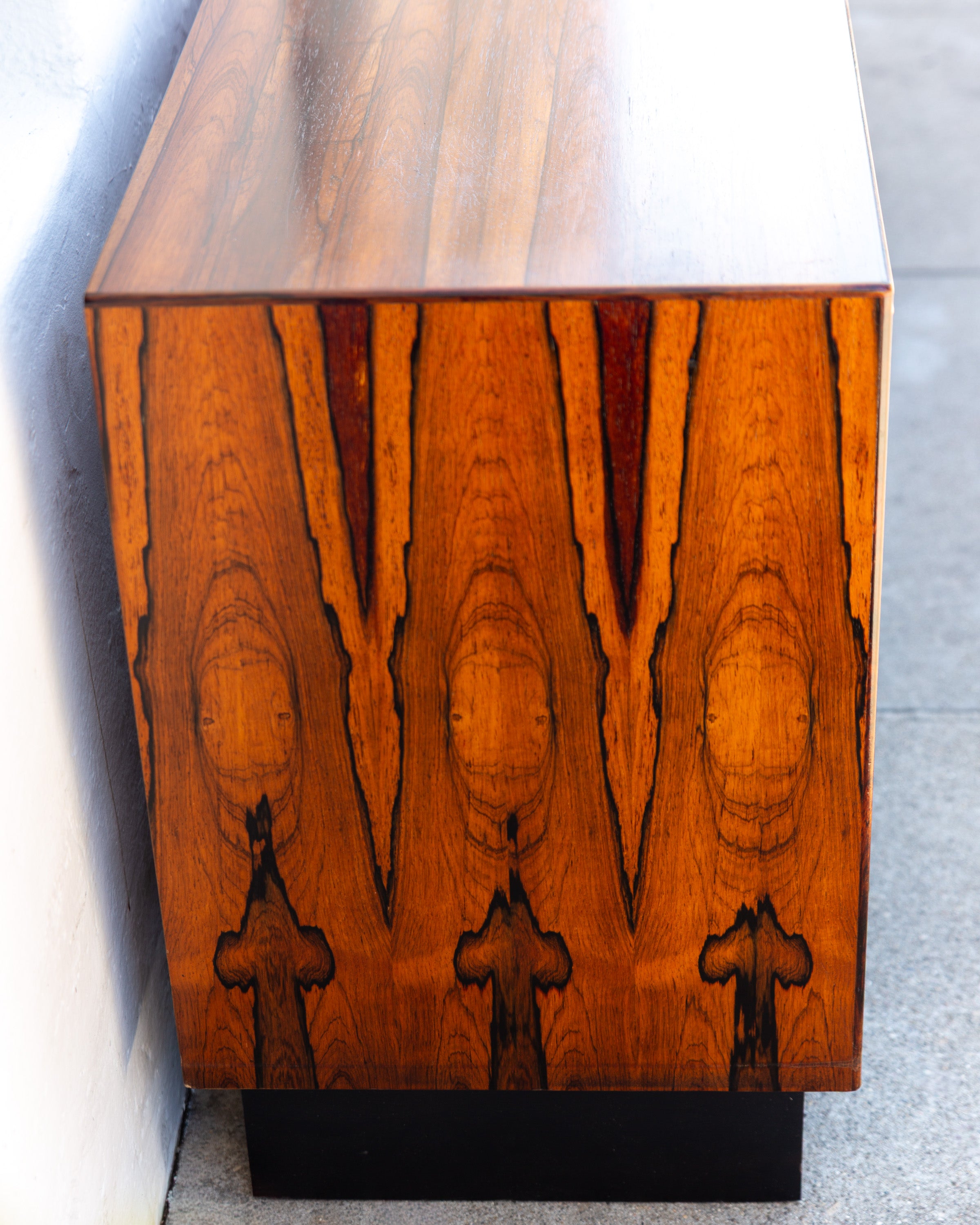 Mid-Century Modern 8 Drawer Rosewood Dresser Made by Westnofa