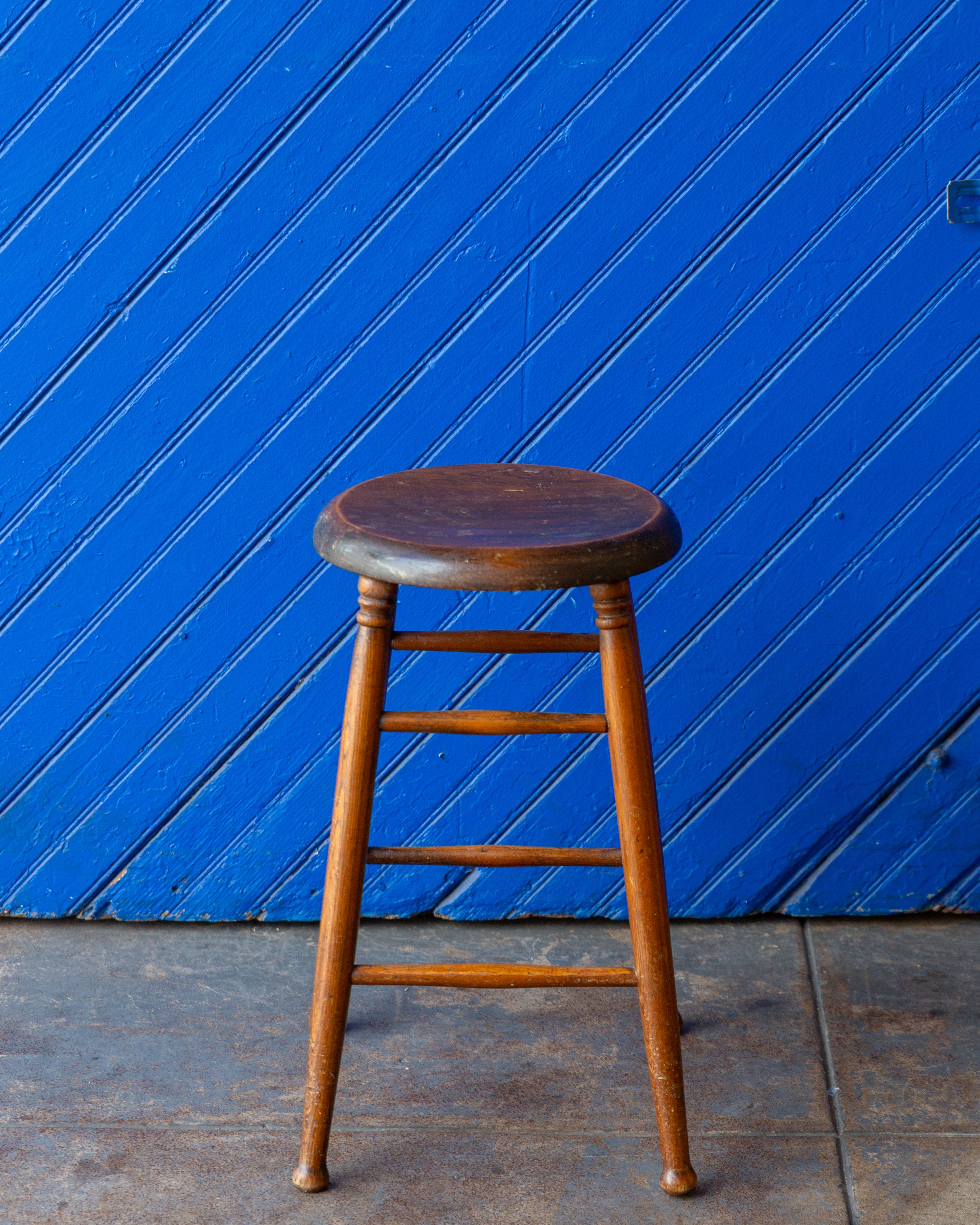 Vintage Wood Stool
