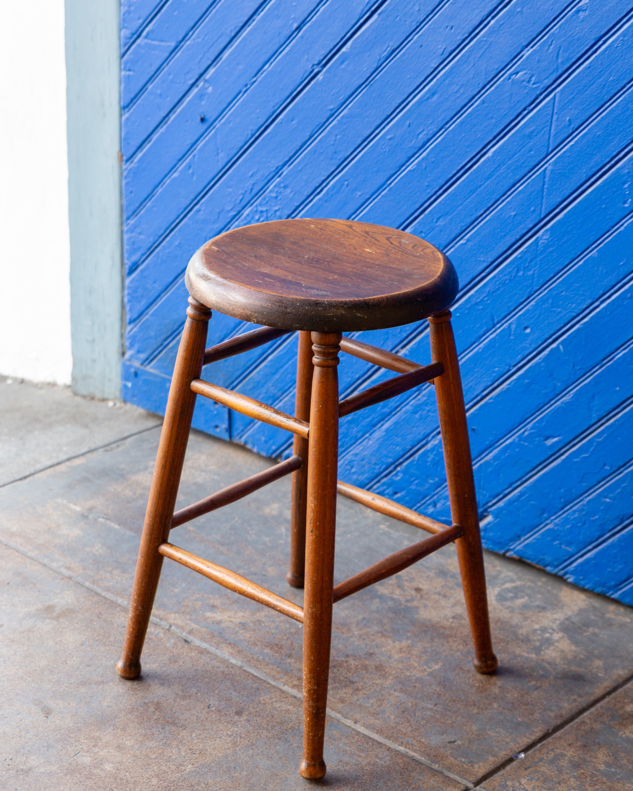 Vintage Wood Stool