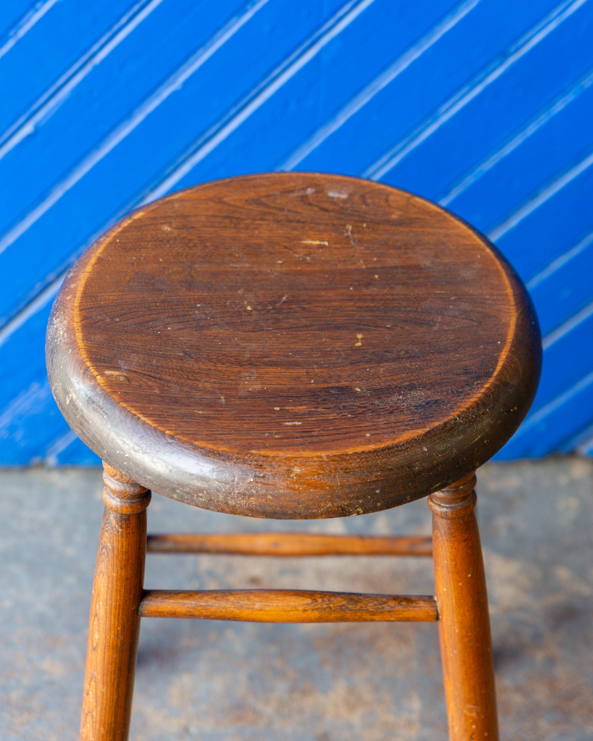 Vintage Wood Stool