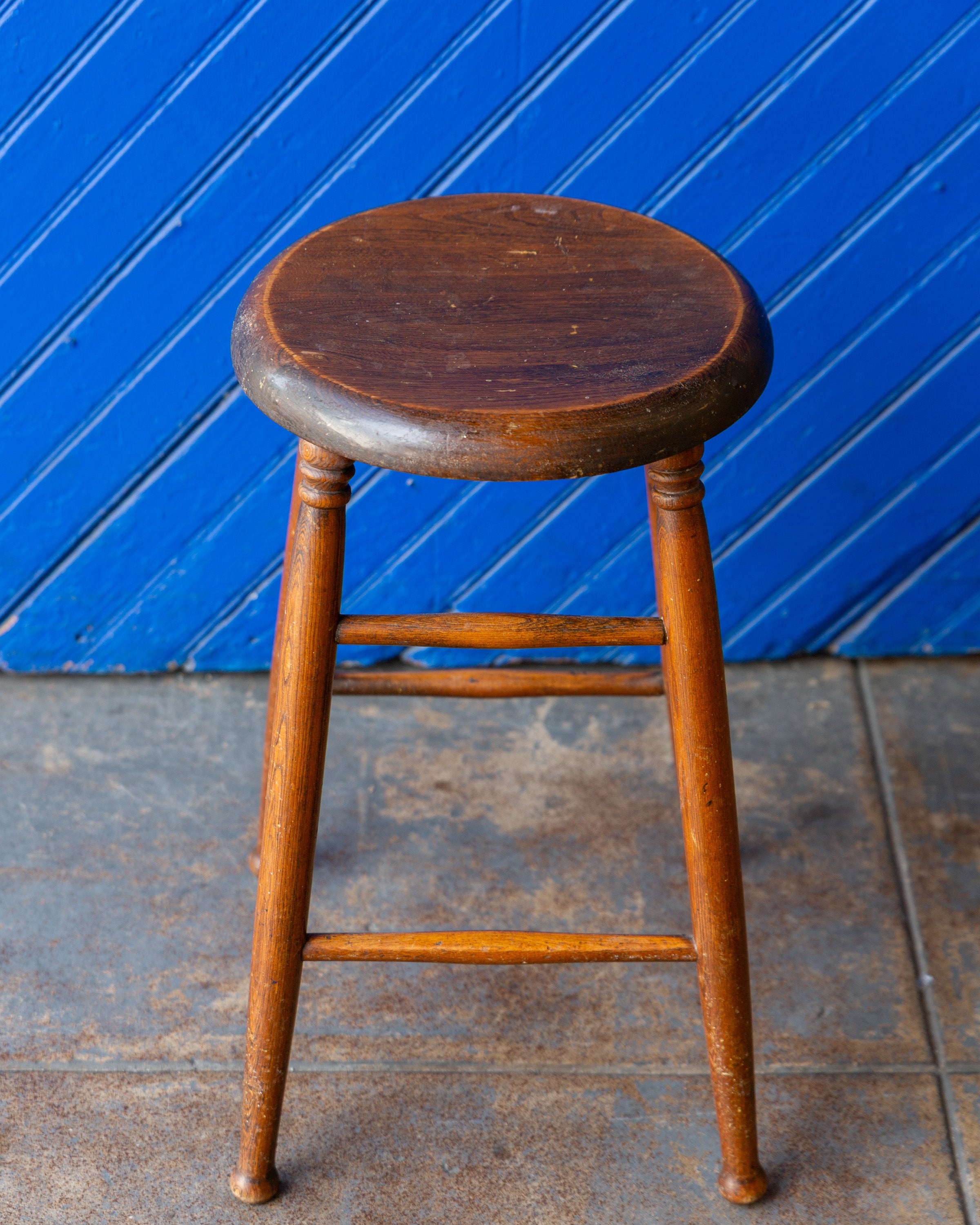 Vintage Wood Stool