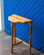 Vintage Pine Wood Side Table