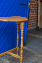 Vintage Pine Wood Side Table