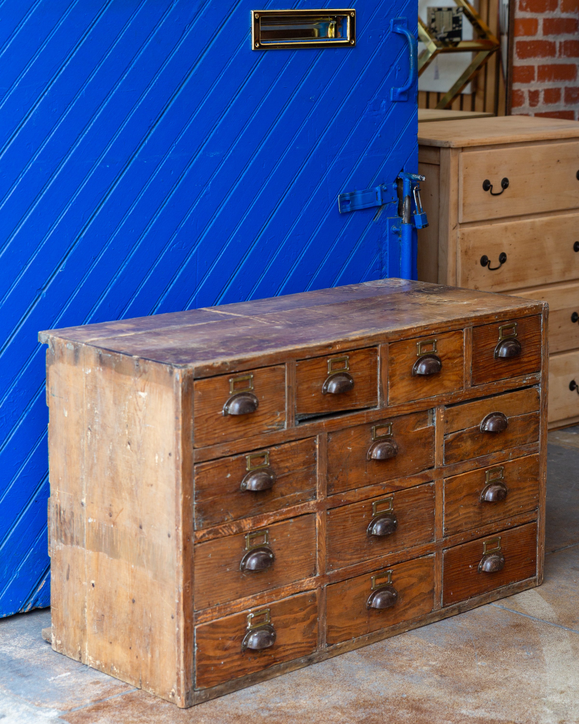 Vintage Solid Wood Cabinet with Lots of Storage