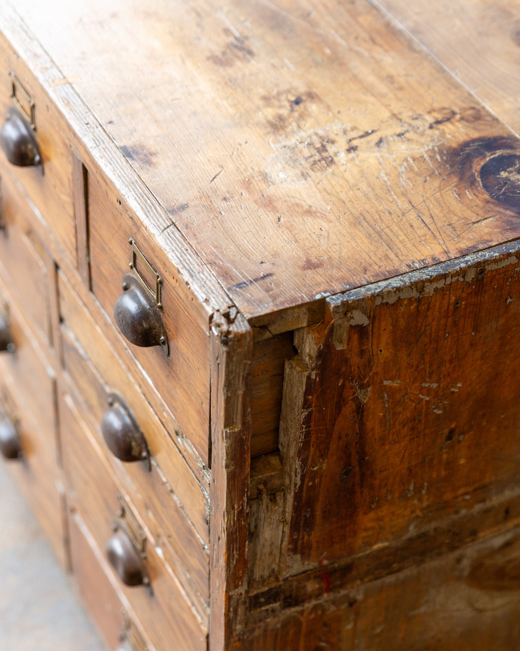 Vintage Solid Wood Cabinet with Lots of Storage