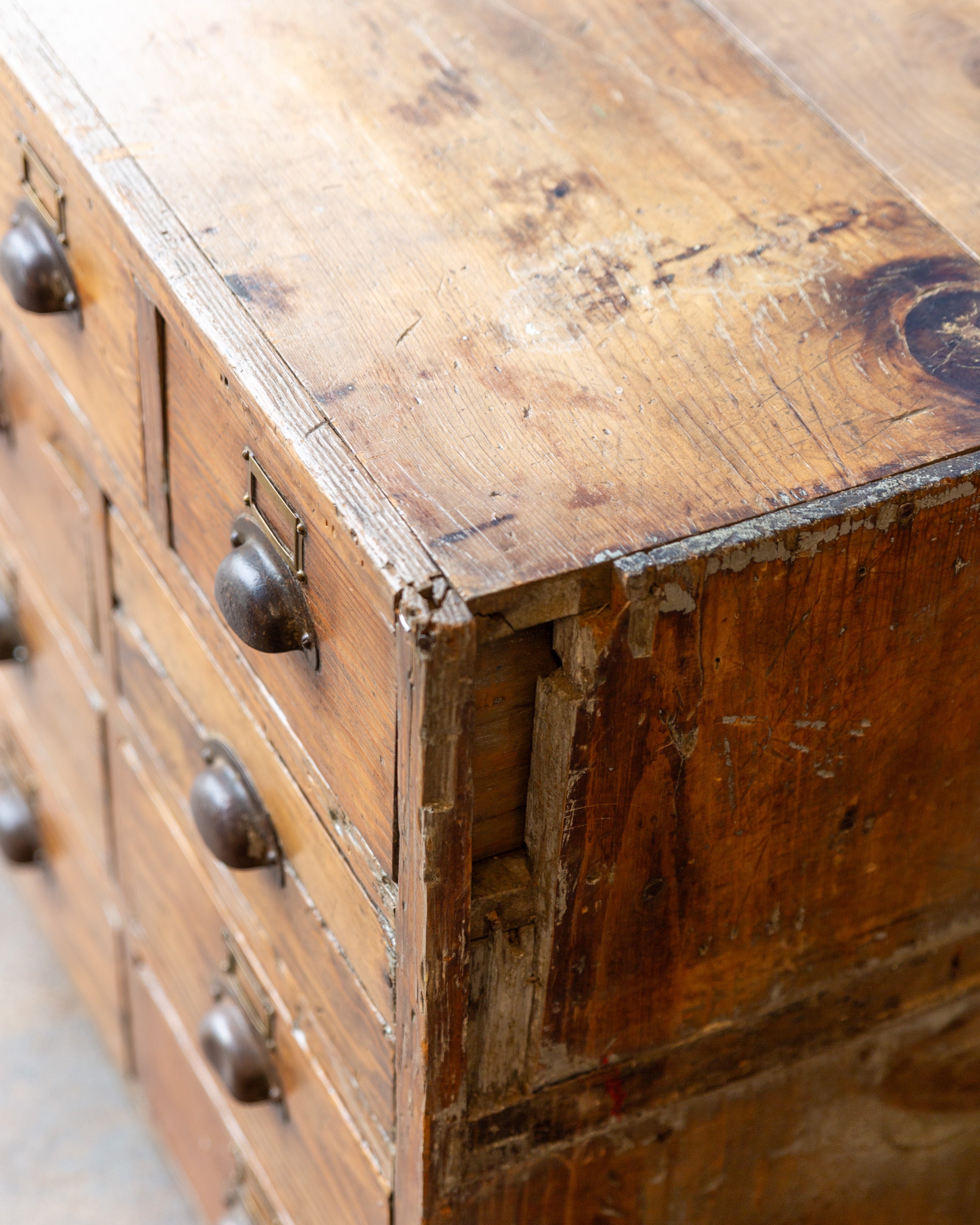 Vintage Solid Wood Cabinet with Lots of Storage