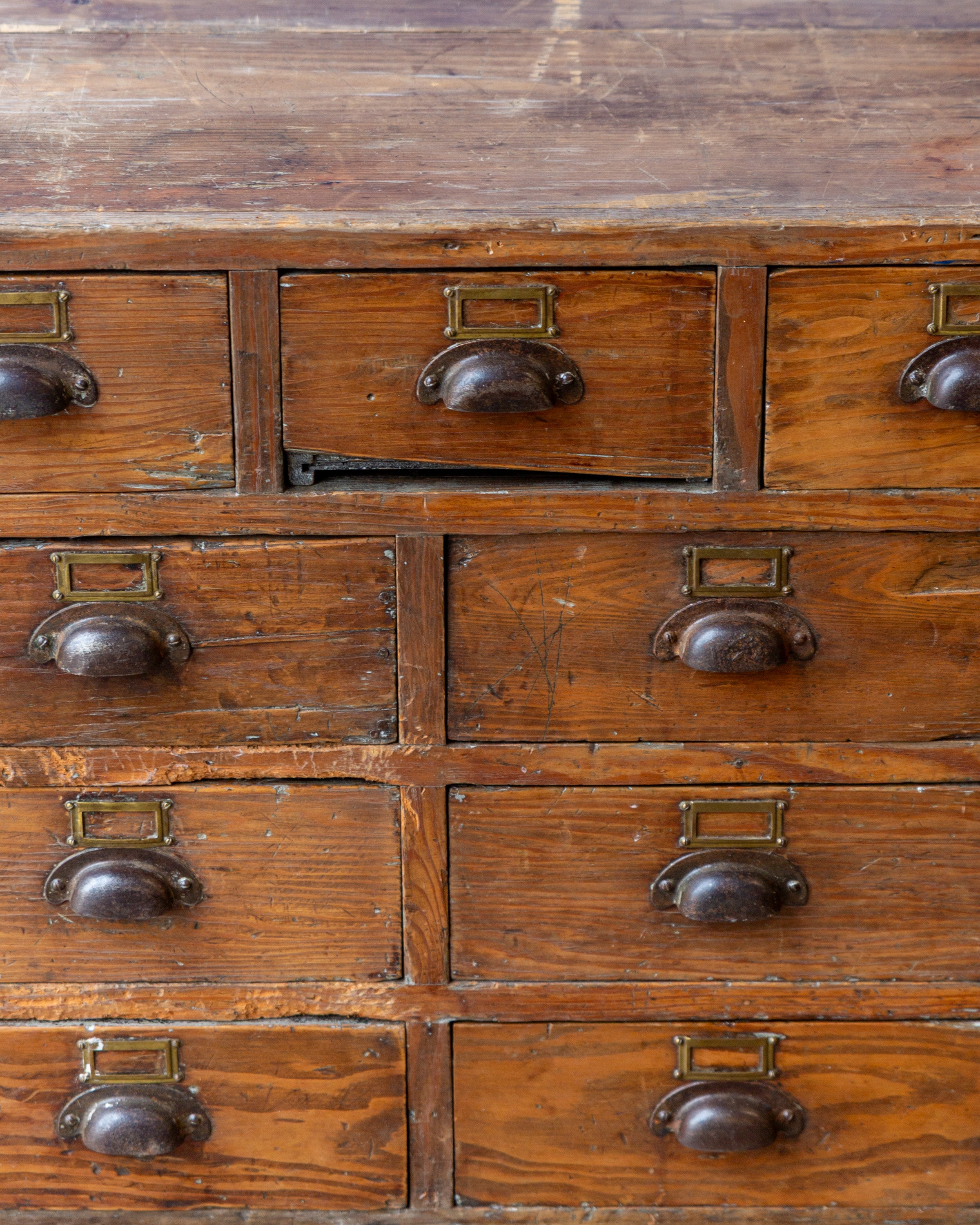 Vintage Solid Wood Cabinet with Lots of Storage
