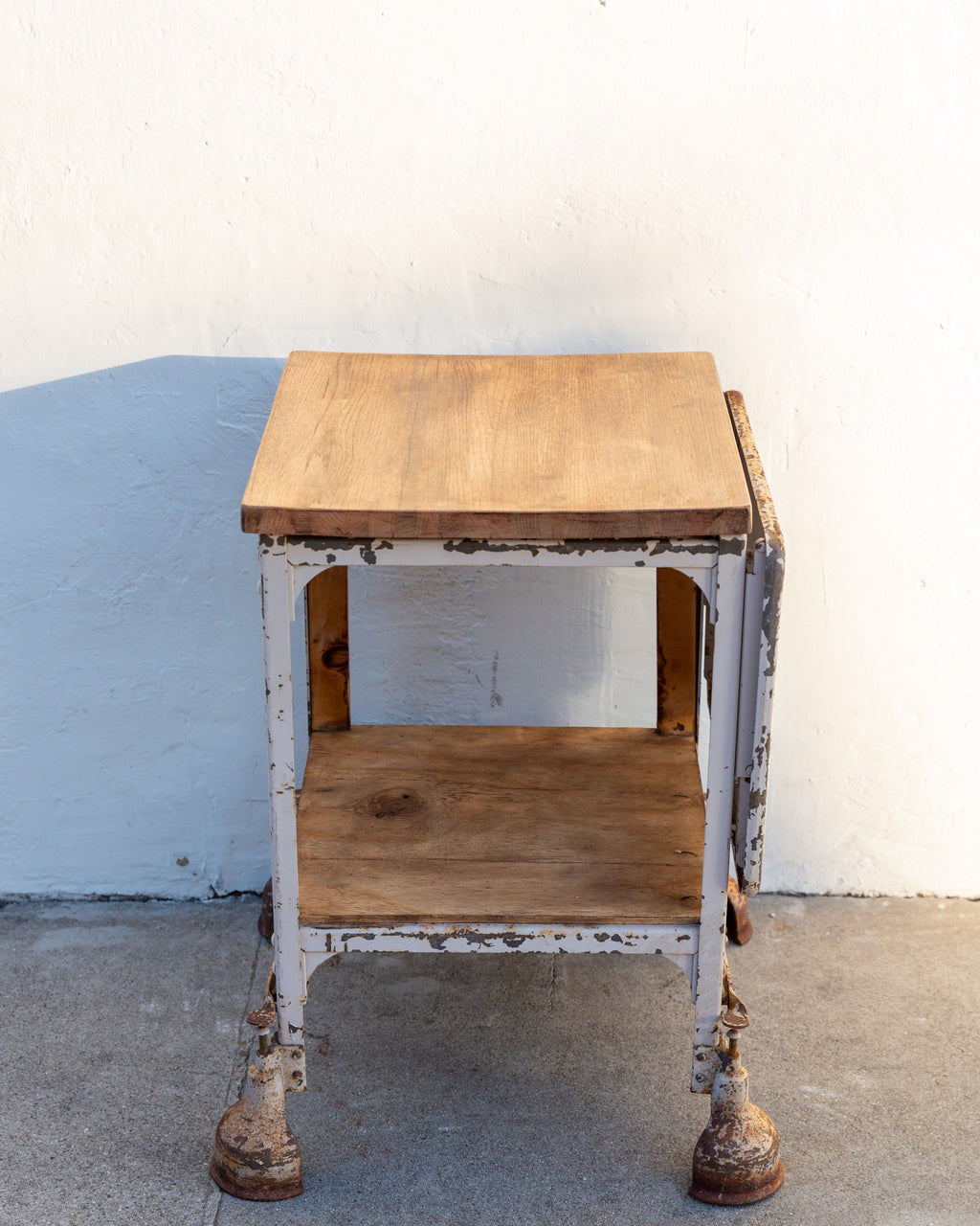 Early 20th Century Drop Leaf Typewriter Table