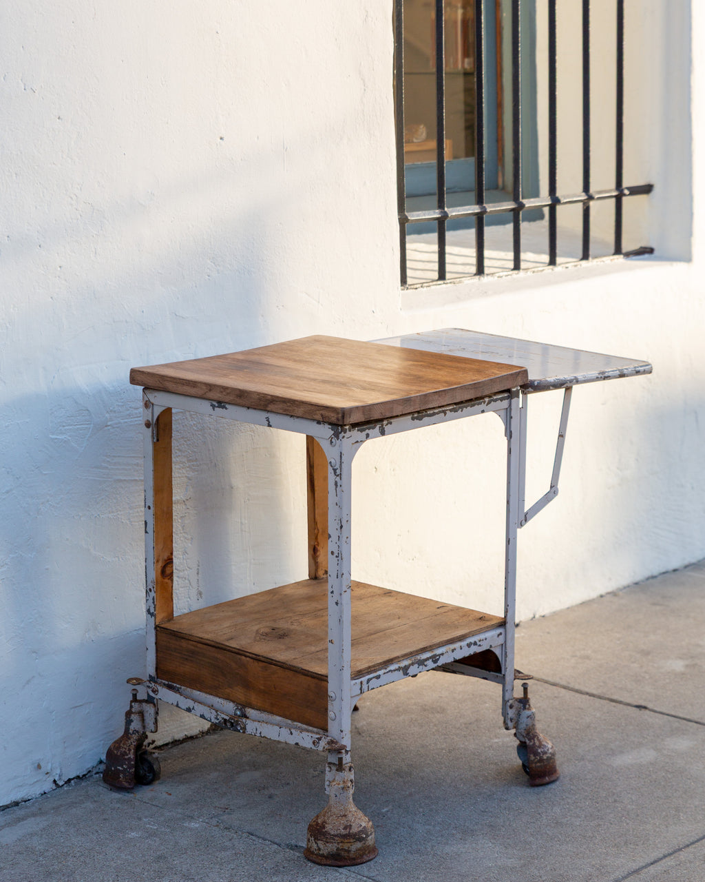 Early 20th Century Drop Leaf Typewriter Table