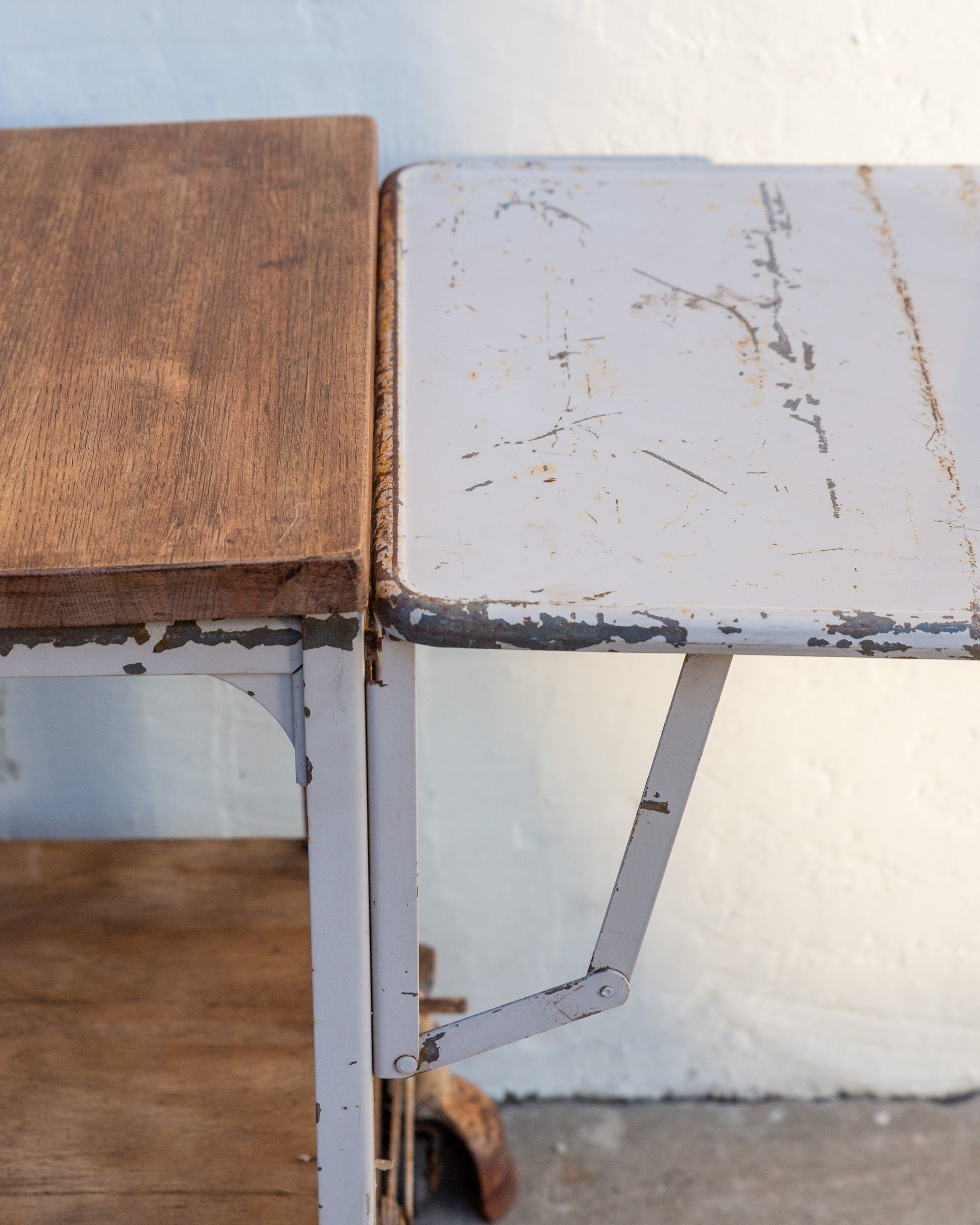 Early 20th Century Drop Leaf Typewriter Table