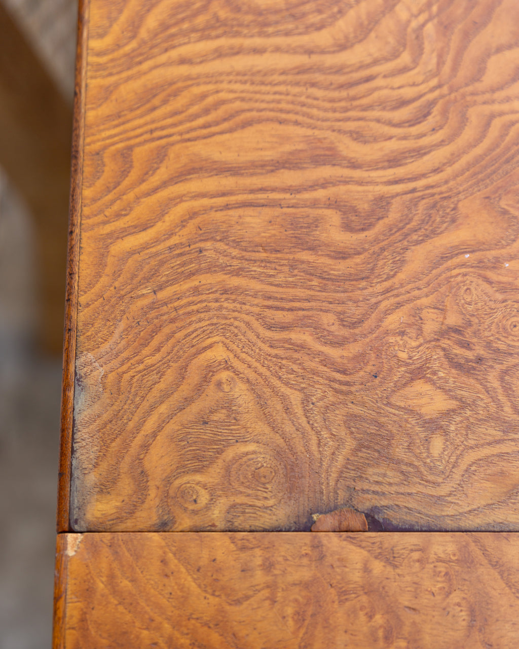 John Widdicomb Burlwood Parson Dining Set