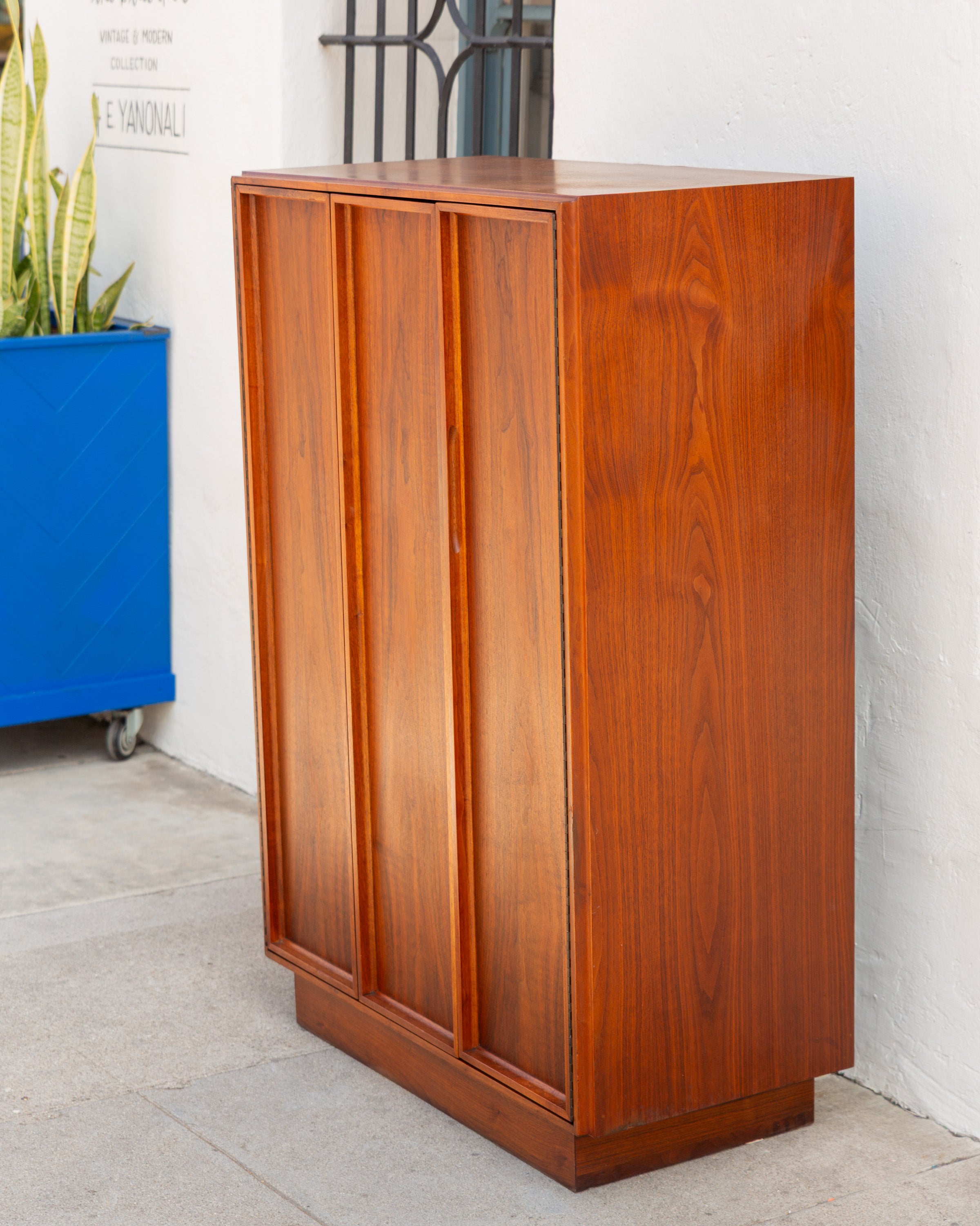 John Keal for Brown Saltman Walnut Gentleman's Chest