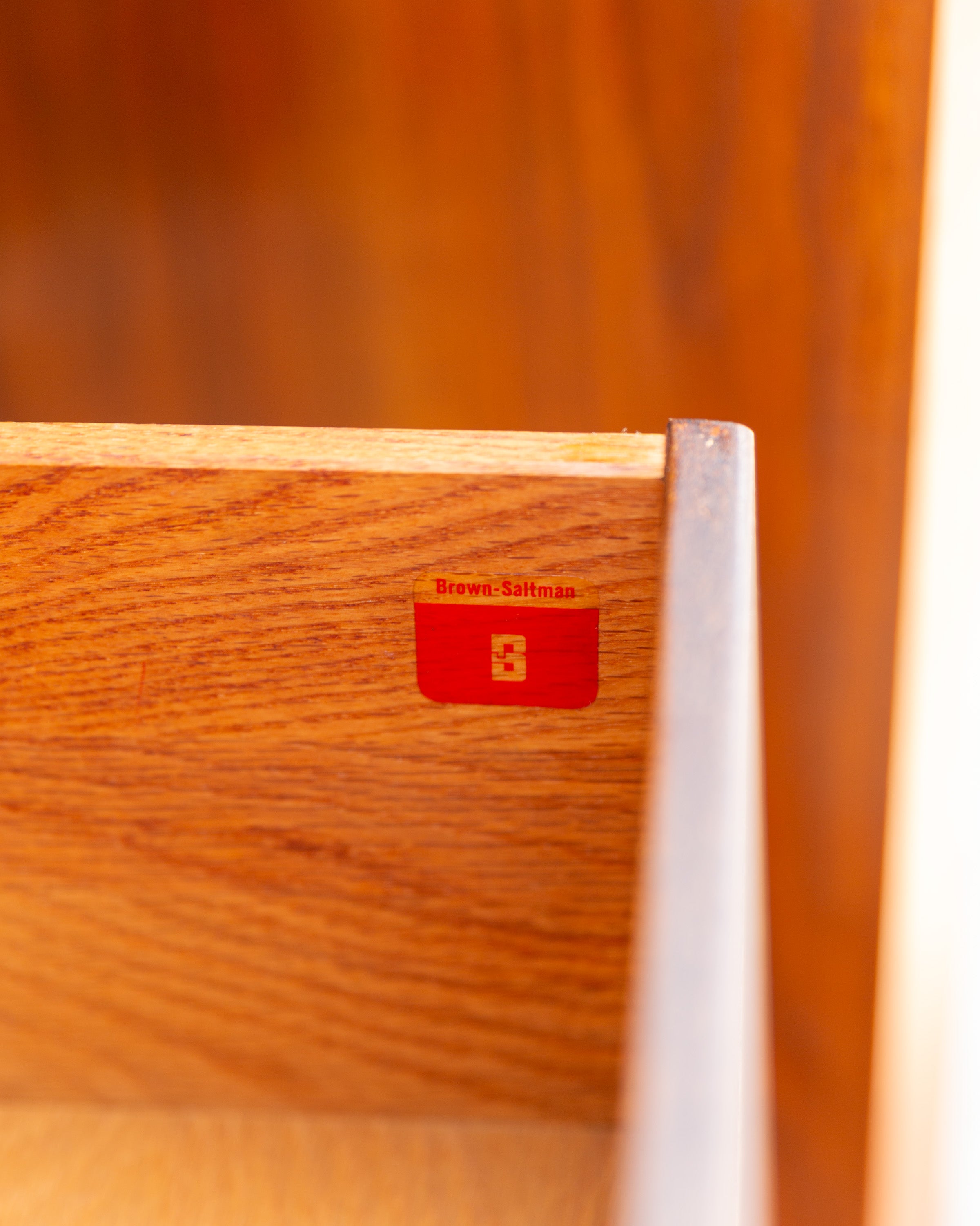 John Keal for Brown Saltman Walnut Gentleman's Chest