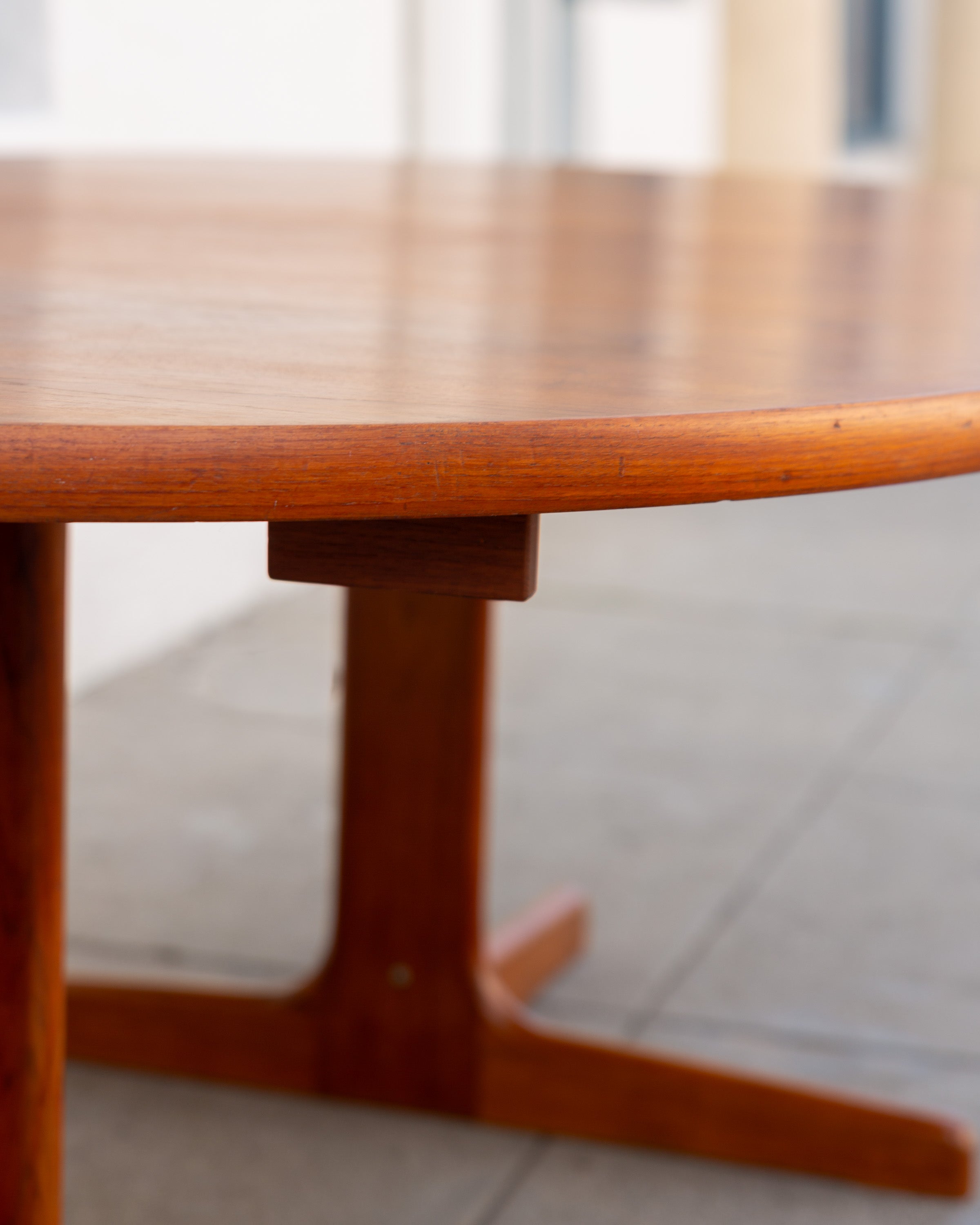 Danish Modern Teak Dining Table