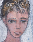 Boy and His Horse by Gino Hollander Original Painting