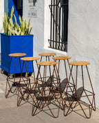 Weinburg Style Hairpin Stool
