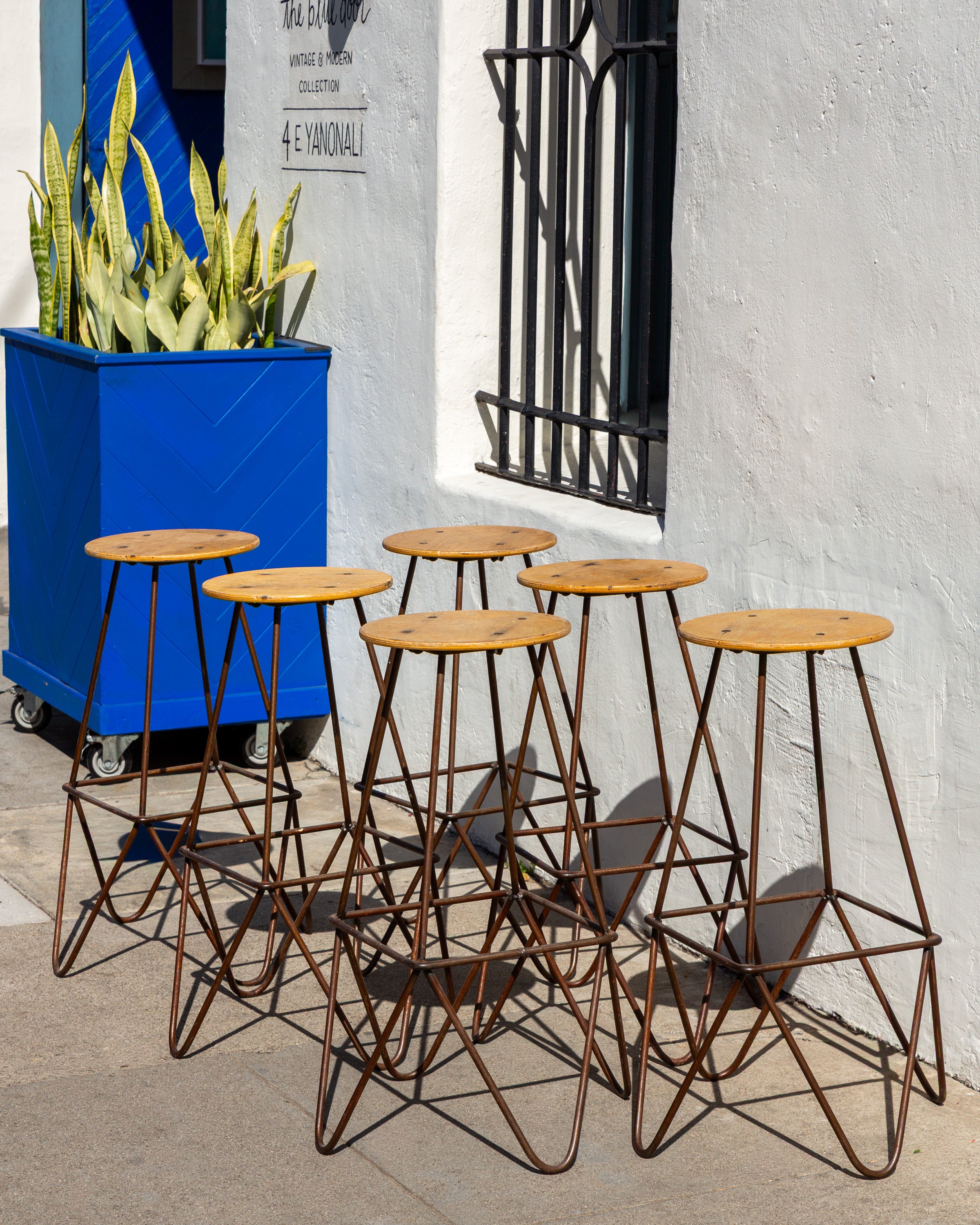 Weinburg Style Hairpin Stool