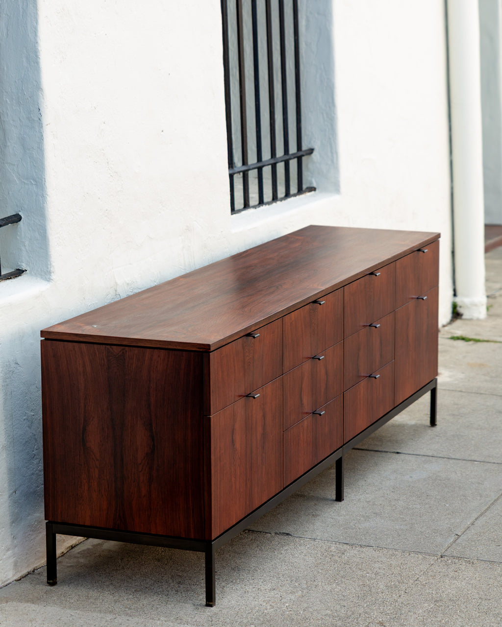 Vintage Florence Knoll Mid Century Rosewood Dresser