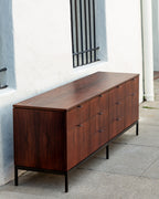 Vintage Florence Knoll Mid Century Rosewood Dresser