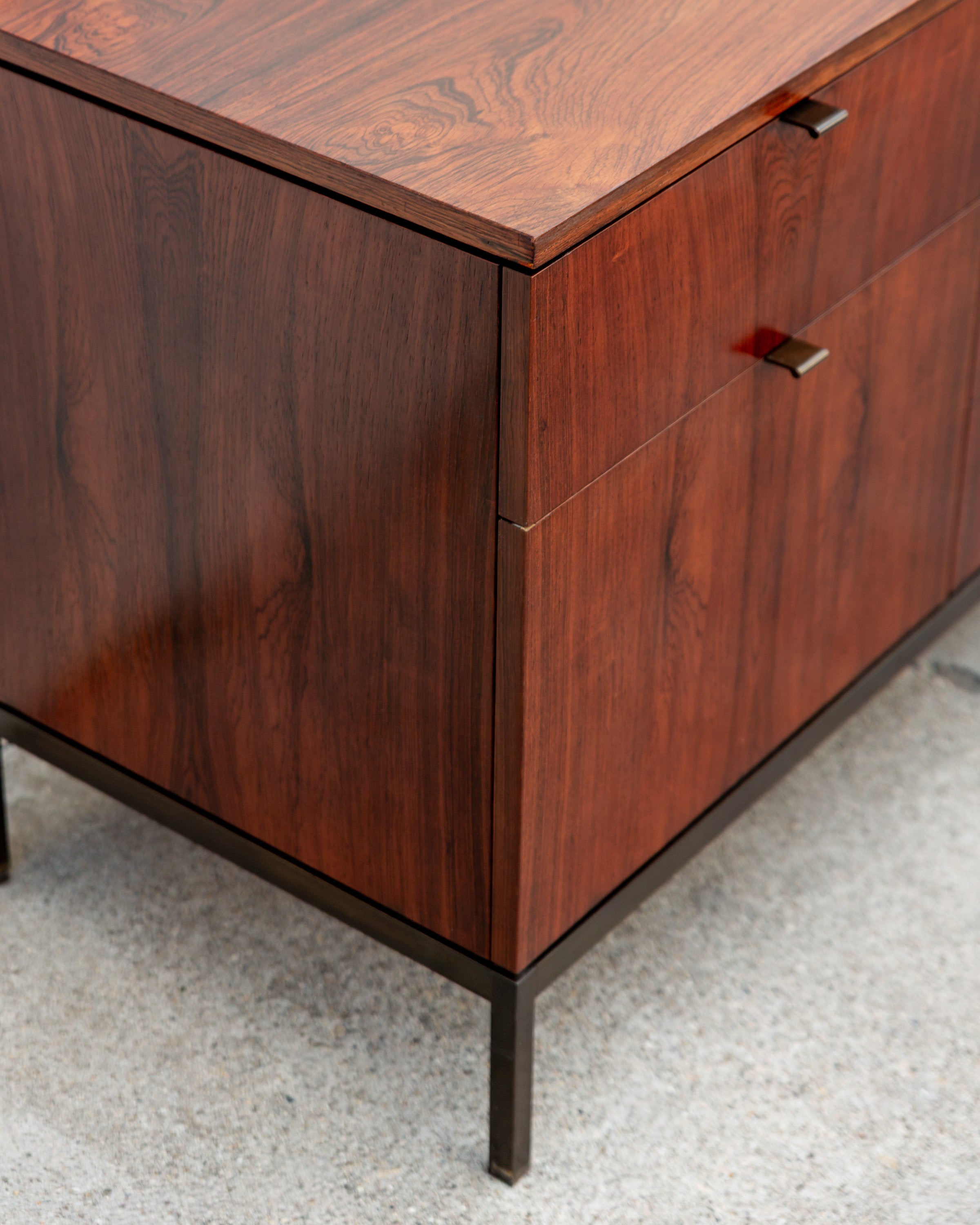 Vintage Florence Knoll Mid Century Rosewood Dresser