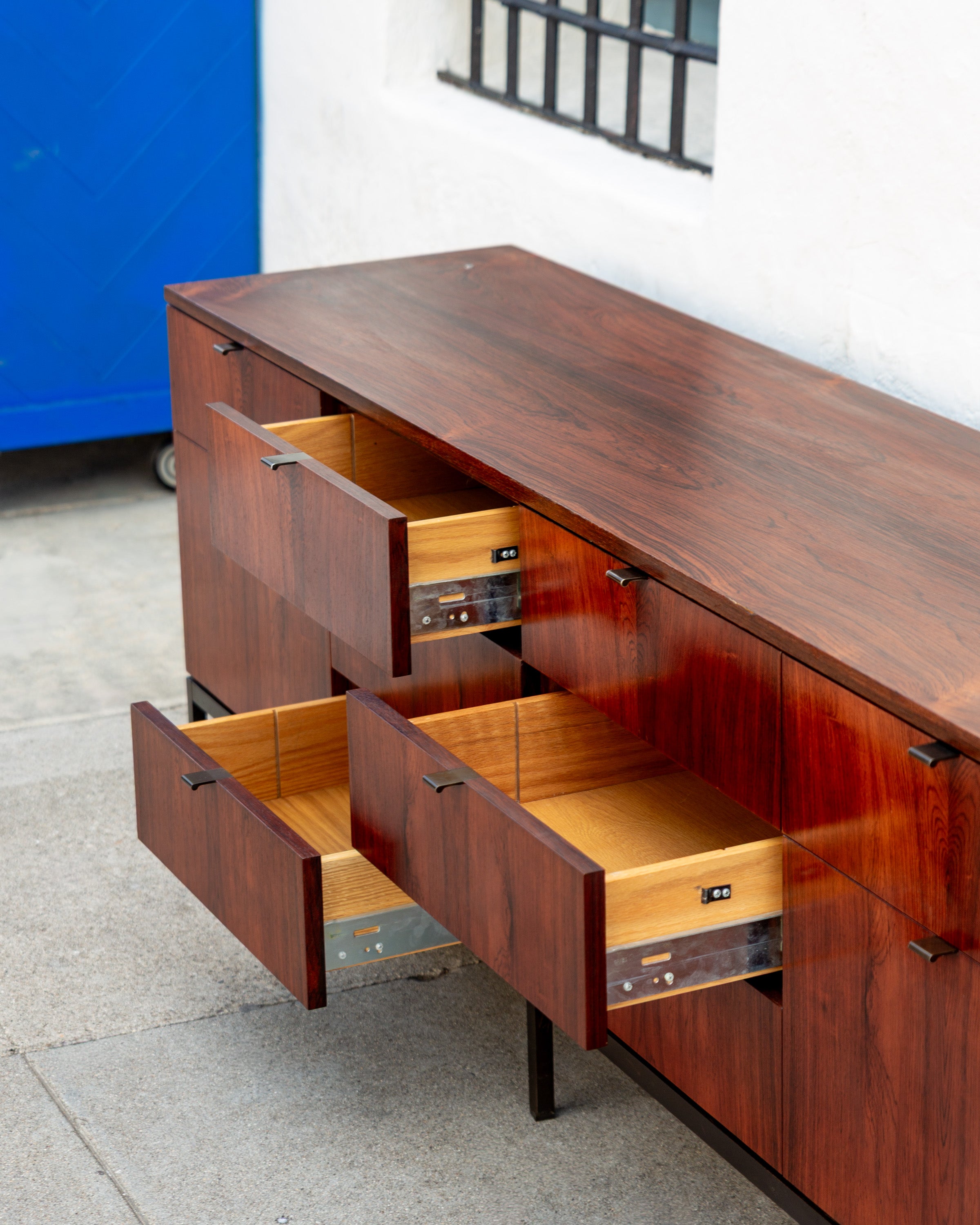 Vintage Florence Knoll Mid Century Rosewood Dresser