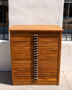 1920's Hamilton Printers Oak Cabinet ⁠