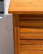 1920's Hamilton Printers Oak Cabinet ⁠