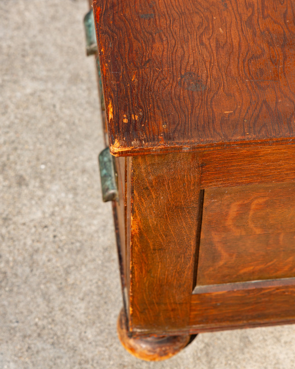 Antique Card Catalog Chest