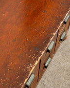 Antique Card Catalog Chest